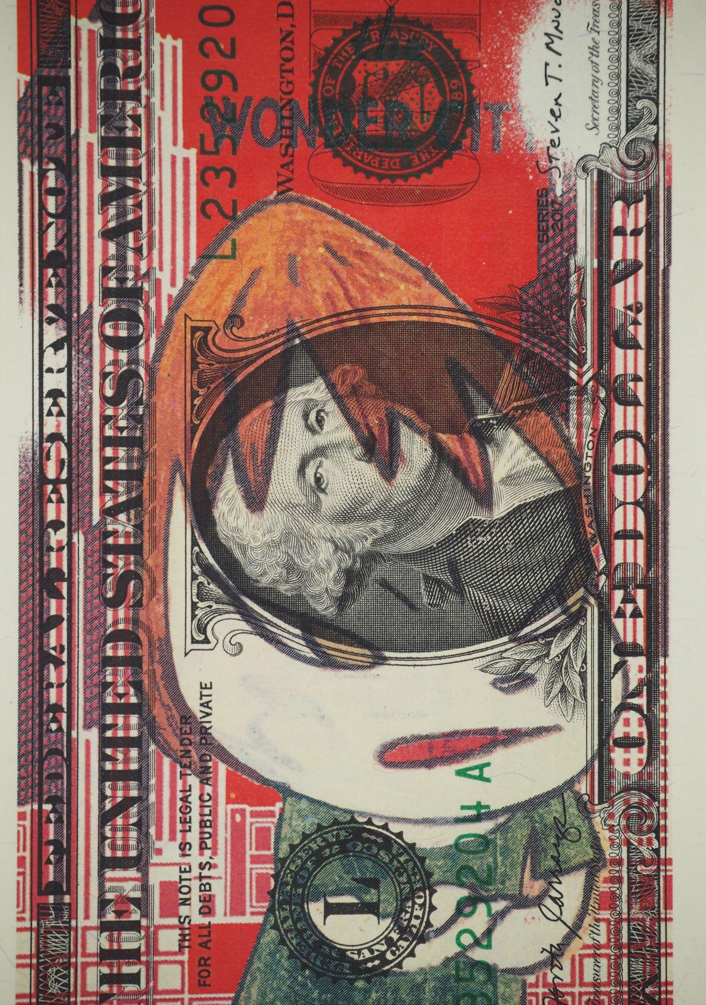 Death NYC : Angry Nara in NY - Sérigraphie originale signée