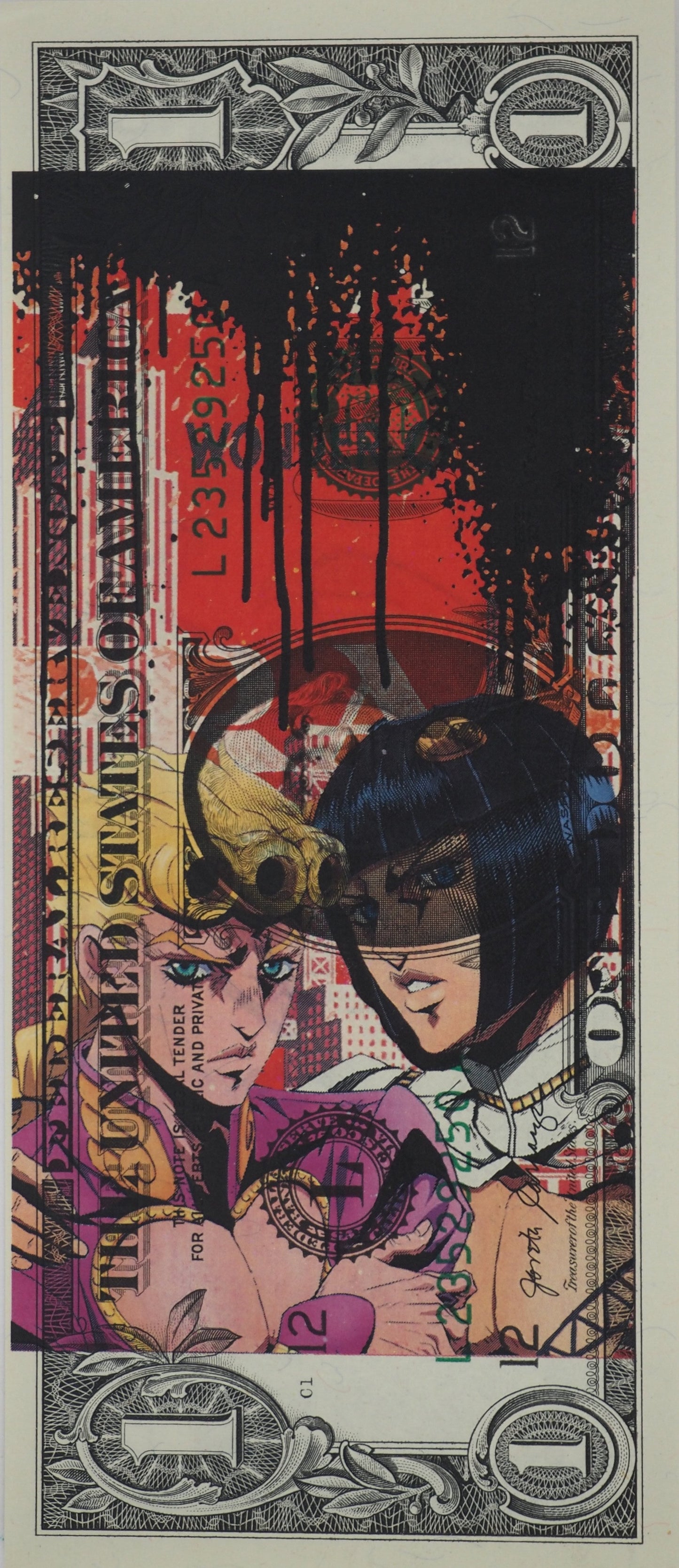 Death NYC : Jojo's Bizarre Adventure in NY - Sérigraphie originale signée