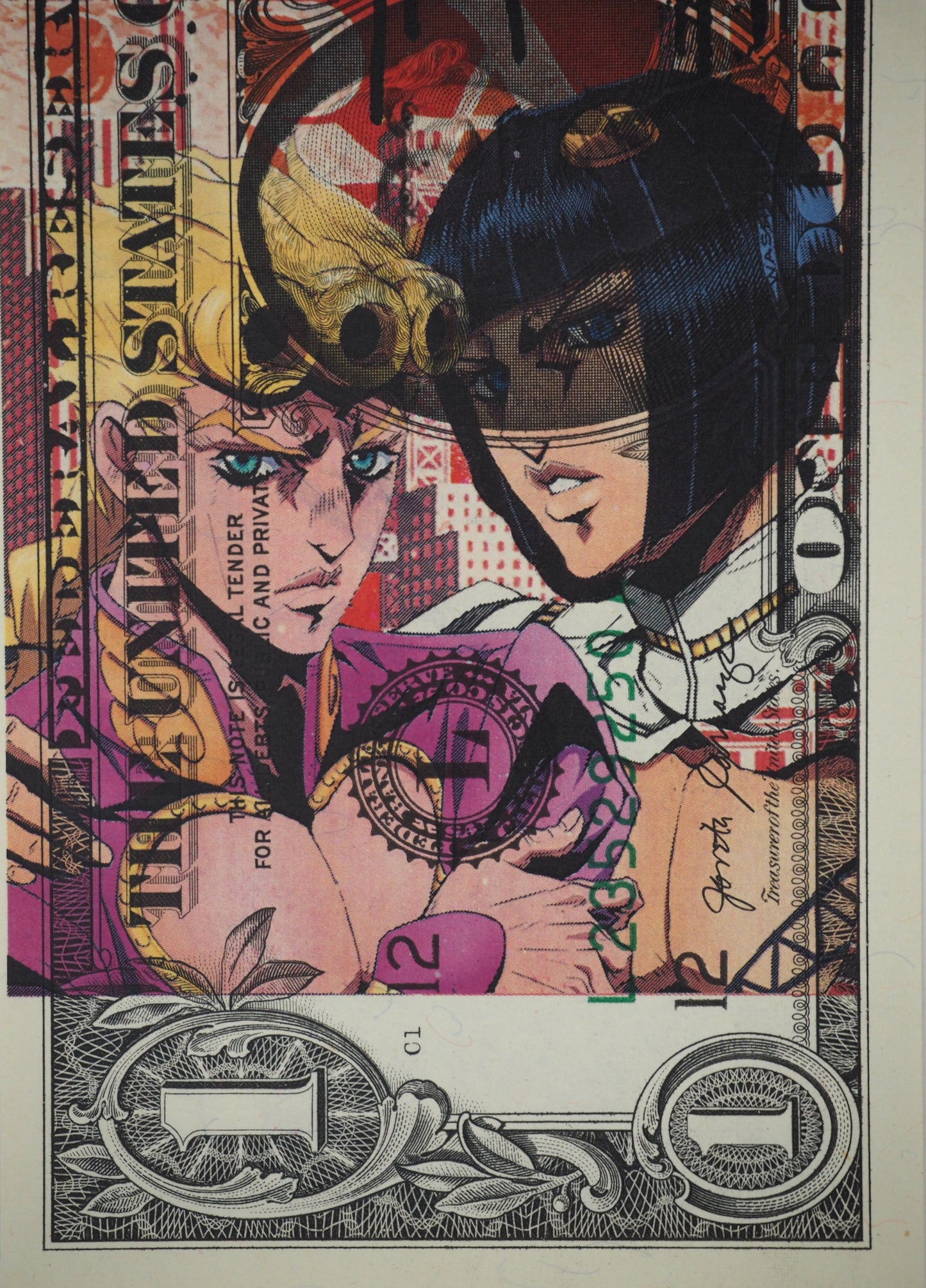 Death NYC : Jojo's Bizarre Adventure in NY - Sérigraphie originale signée