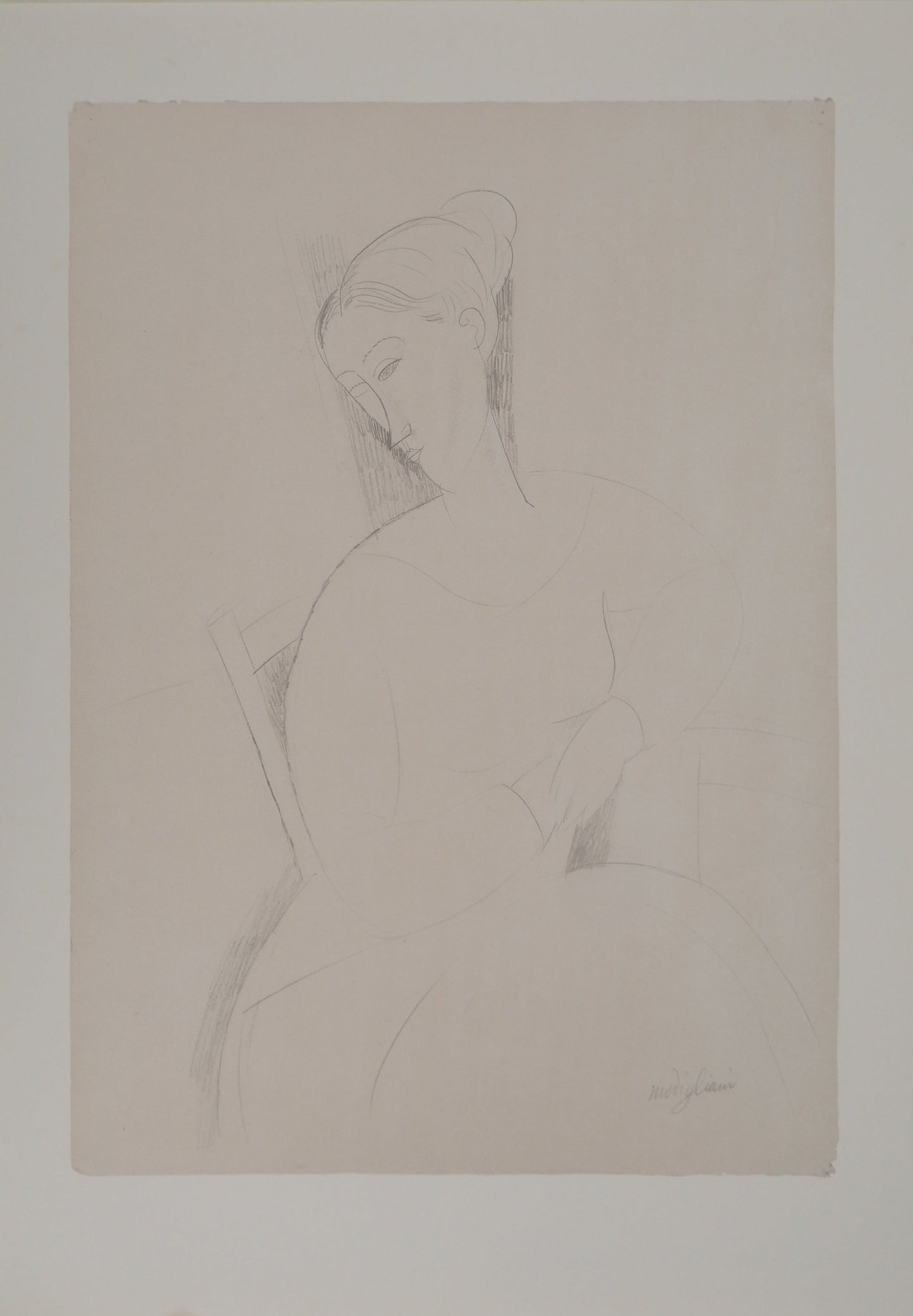 Amedeo MODIGLIANI : Séductrice - Lithographie signée