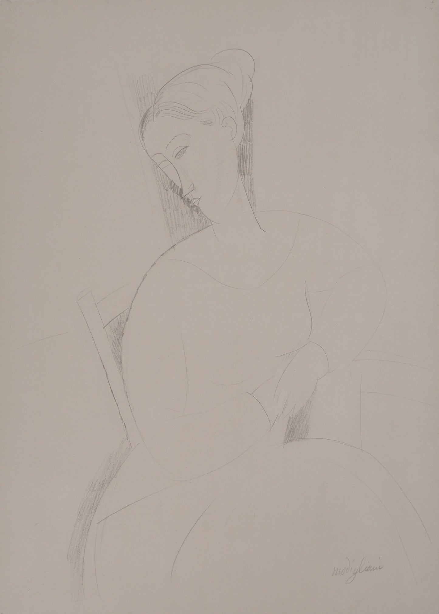 Amedeo MODIGLIANI : Séductrice - Lithographie signée