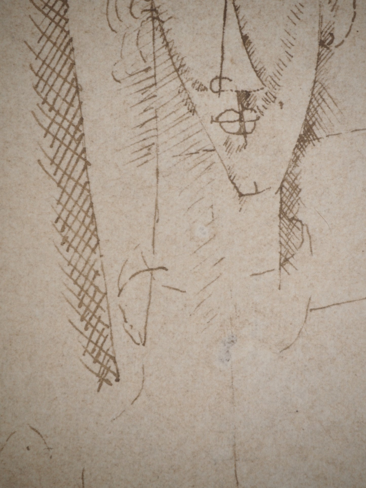 Amedeo MODIGLIANI : Portrait de l'artiste - Lithographie signée