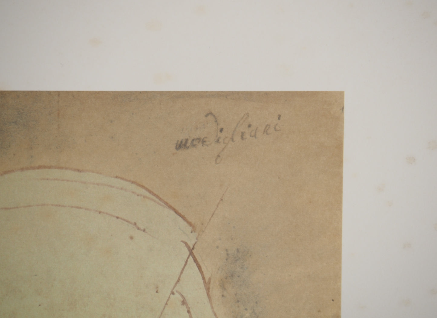 Amedeo MODIGLIANI : La jeune femme au chignon- Lithographie signée