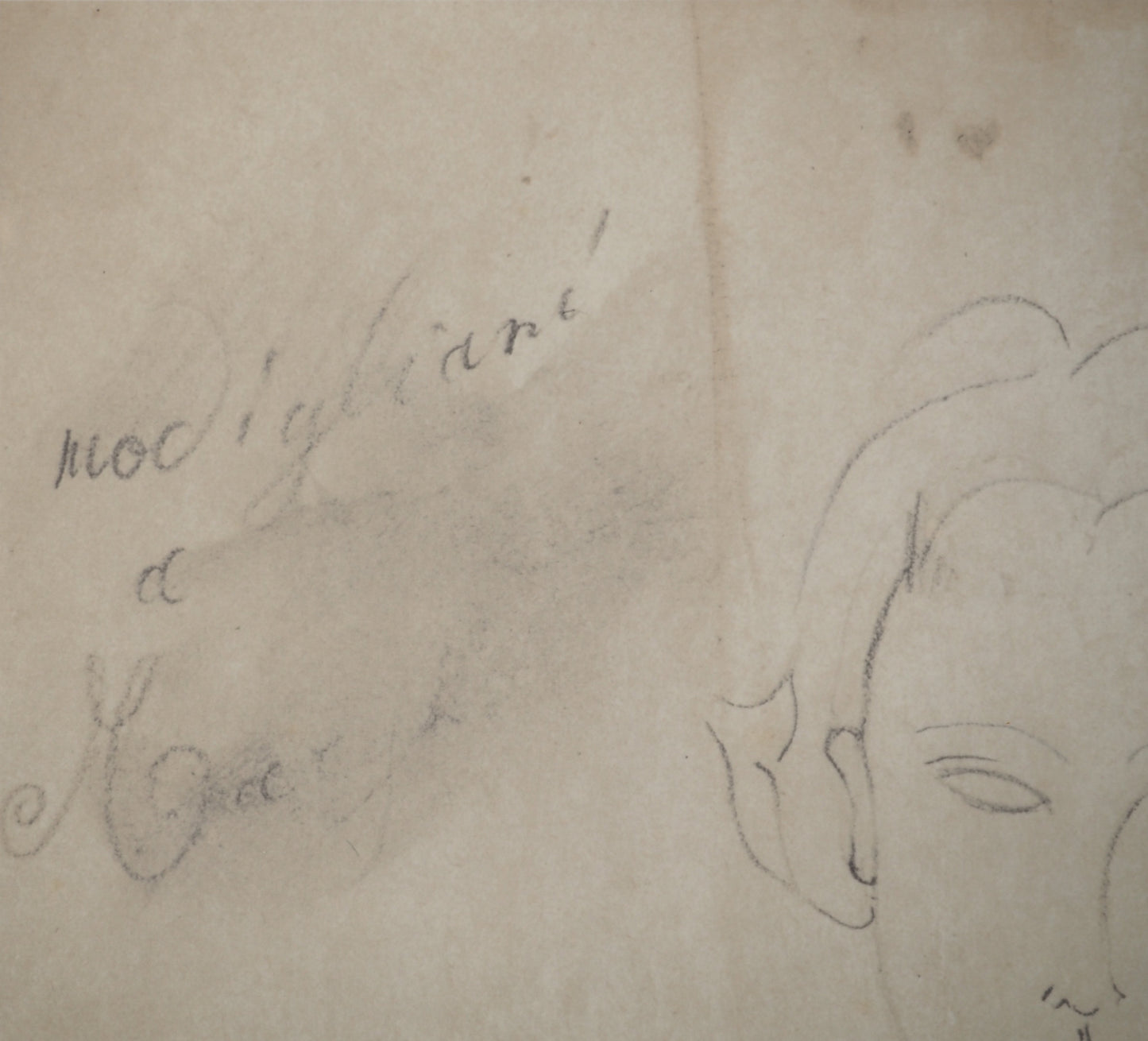 Amedeo MODIGLIANI : Femme en costume - Lithographie signée