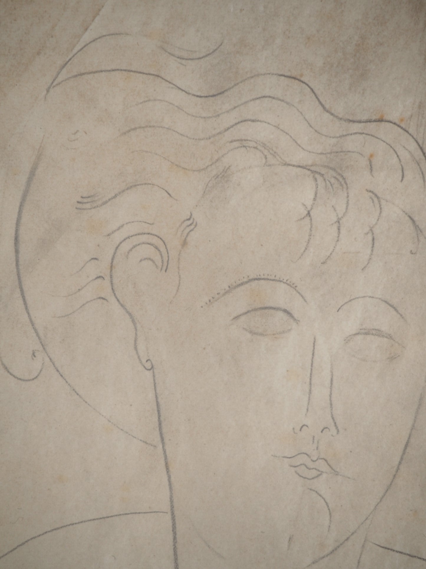 Amedeo MODIGLIANI : Lysa - Lithographie signée