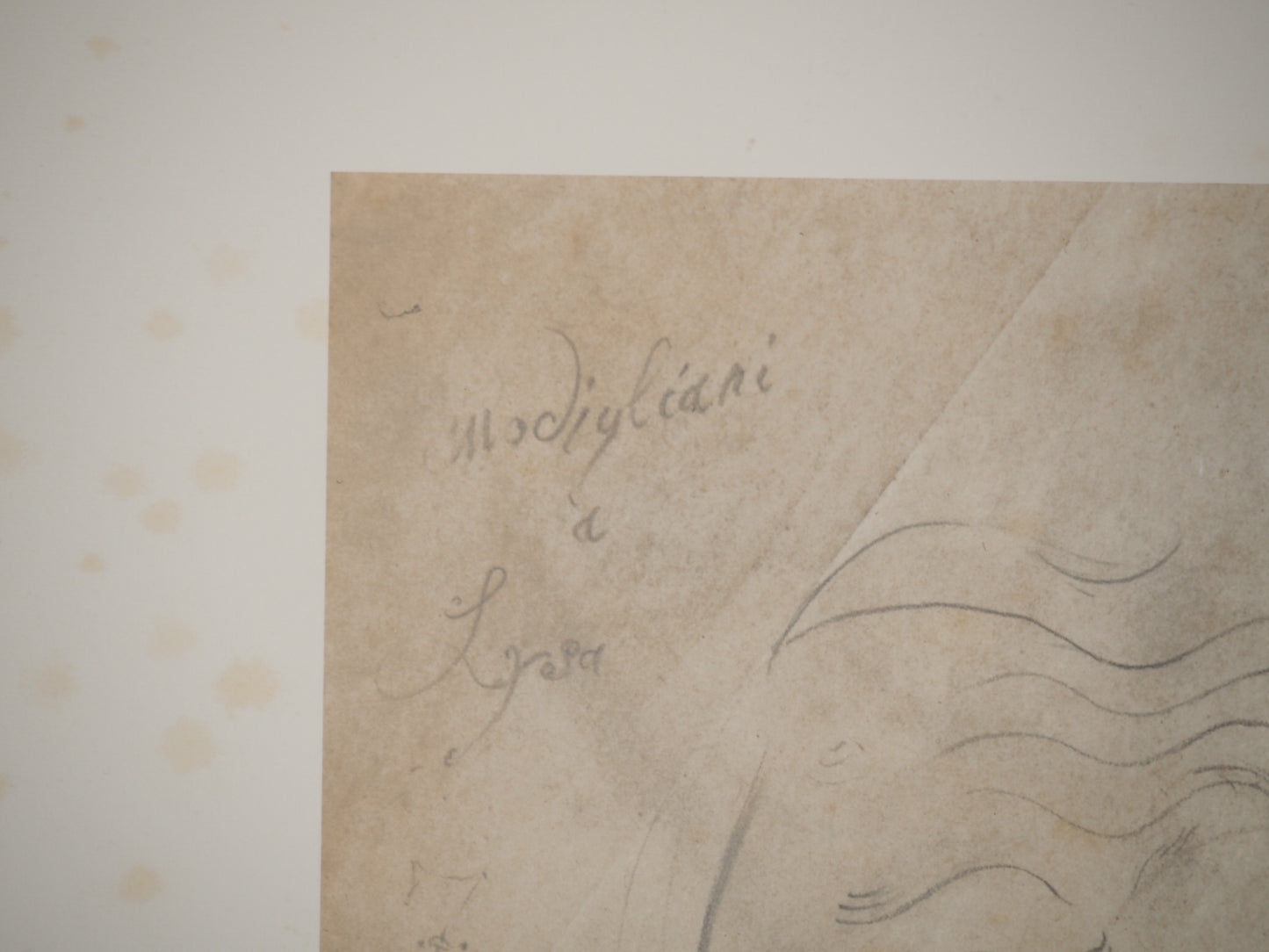 Amedeo MODIGLIANI : Lysa - Lithographie signée