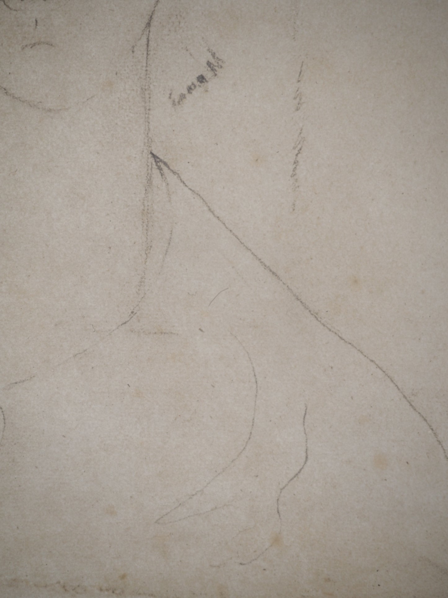 Amedeo MODIGLIANI : Portrait de Femme - Lithographie signée