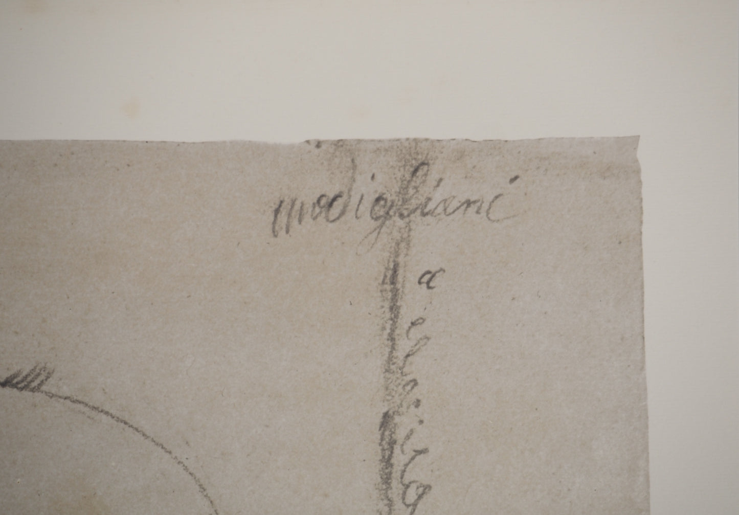 Amedeo MODIGLIANI : Portrait de Femme - Lithographie signée