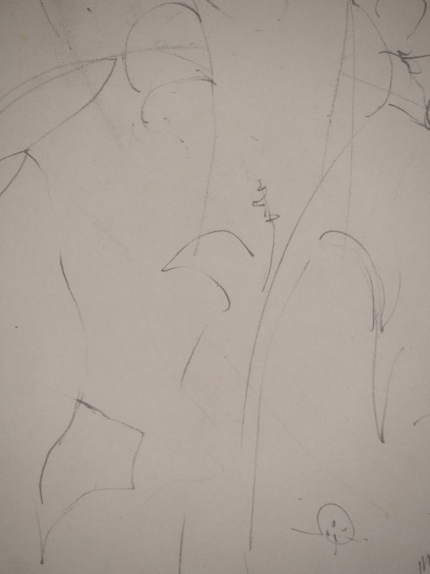 Amedeo MODIGLIANI : La jeune muse - Lithographie signée