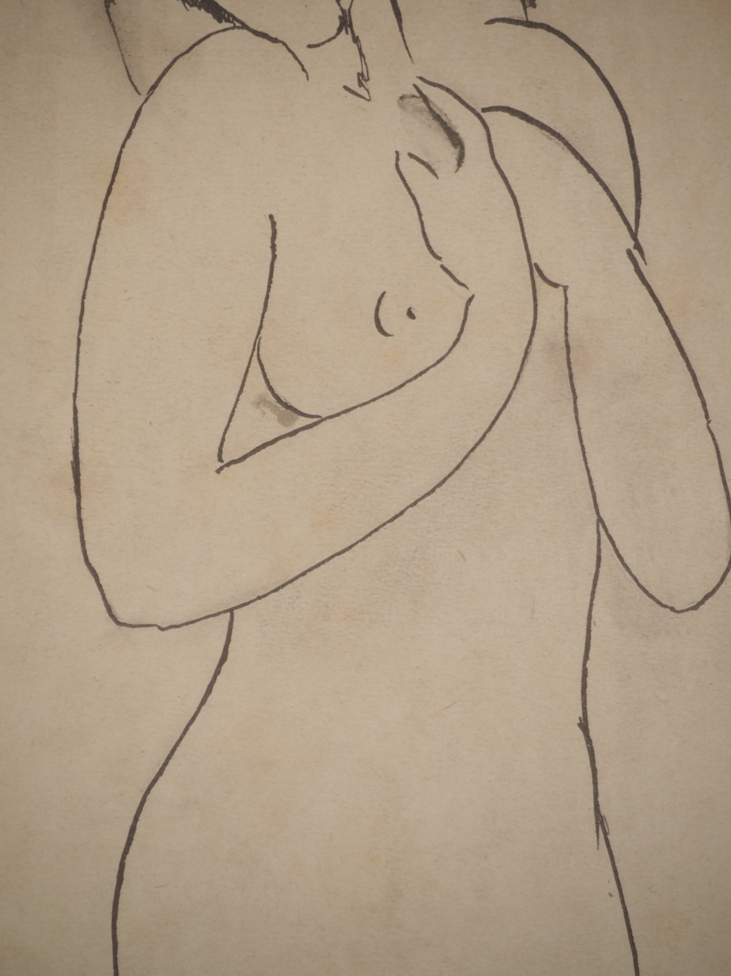 Amedeo MODIGLIANI : Nu de Jeanne Hébuterne - Lithographie signée