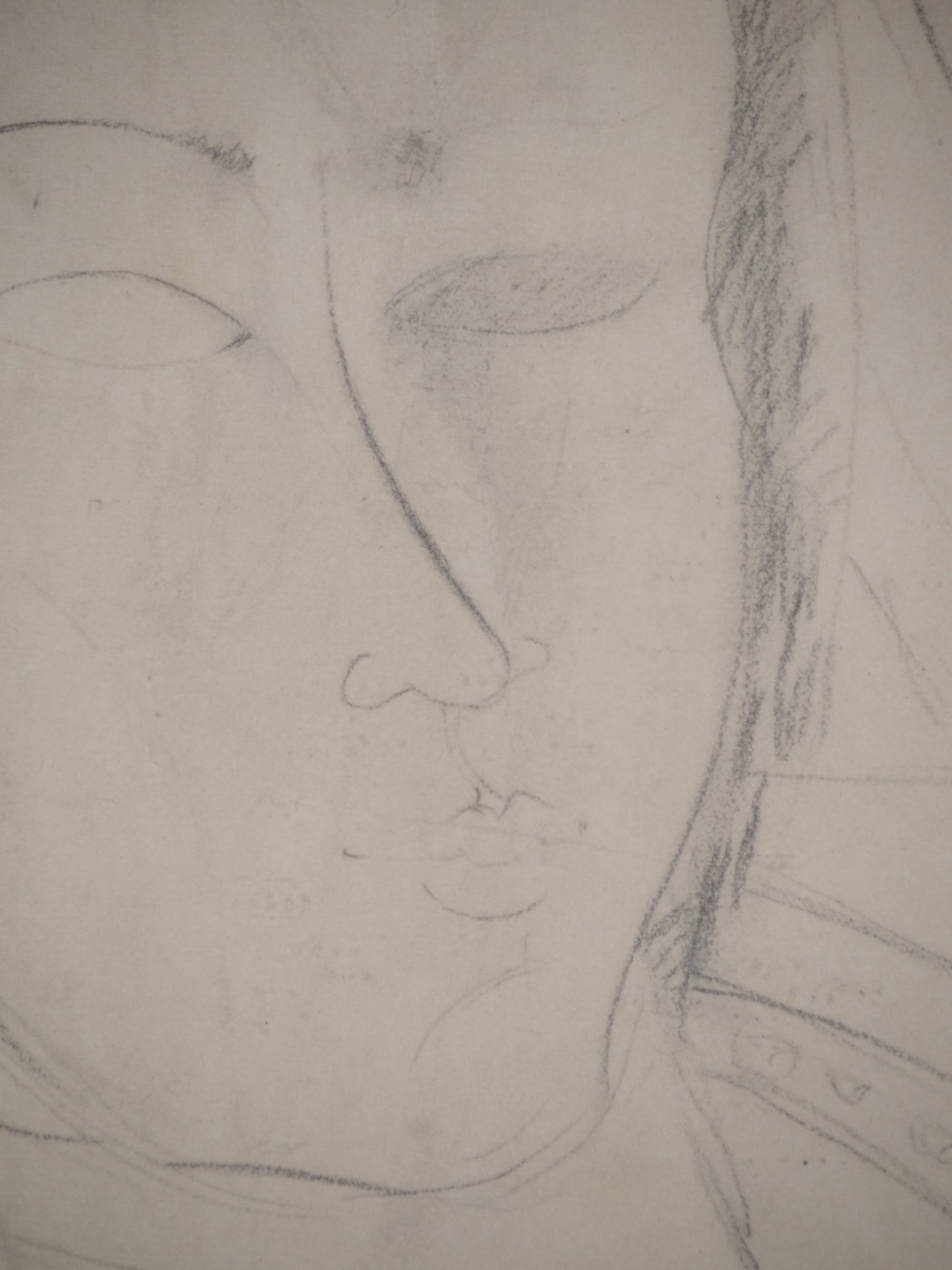 Amedeo MODIGLIANI : Portrait du jeune garçon - Lithographie signée