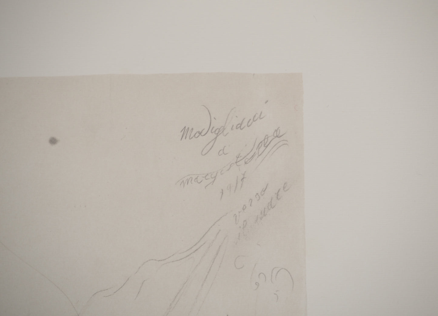 Amedeo MODIGLIANI : Portrait en rondeur - Lithographie signée