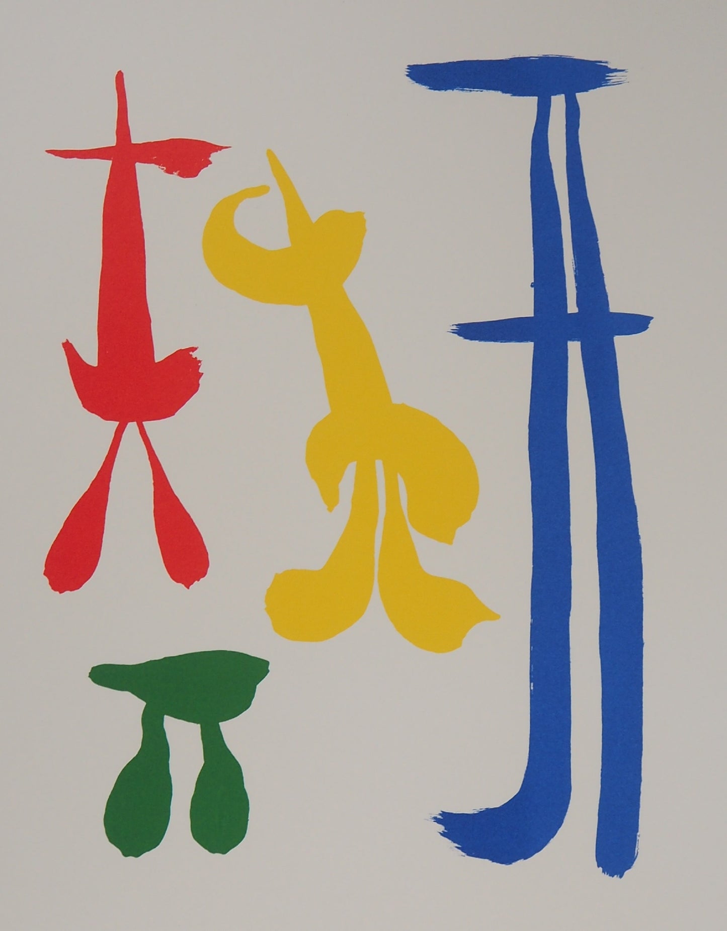 Joan MIRO : Famille surréaliste - Lithographie signée