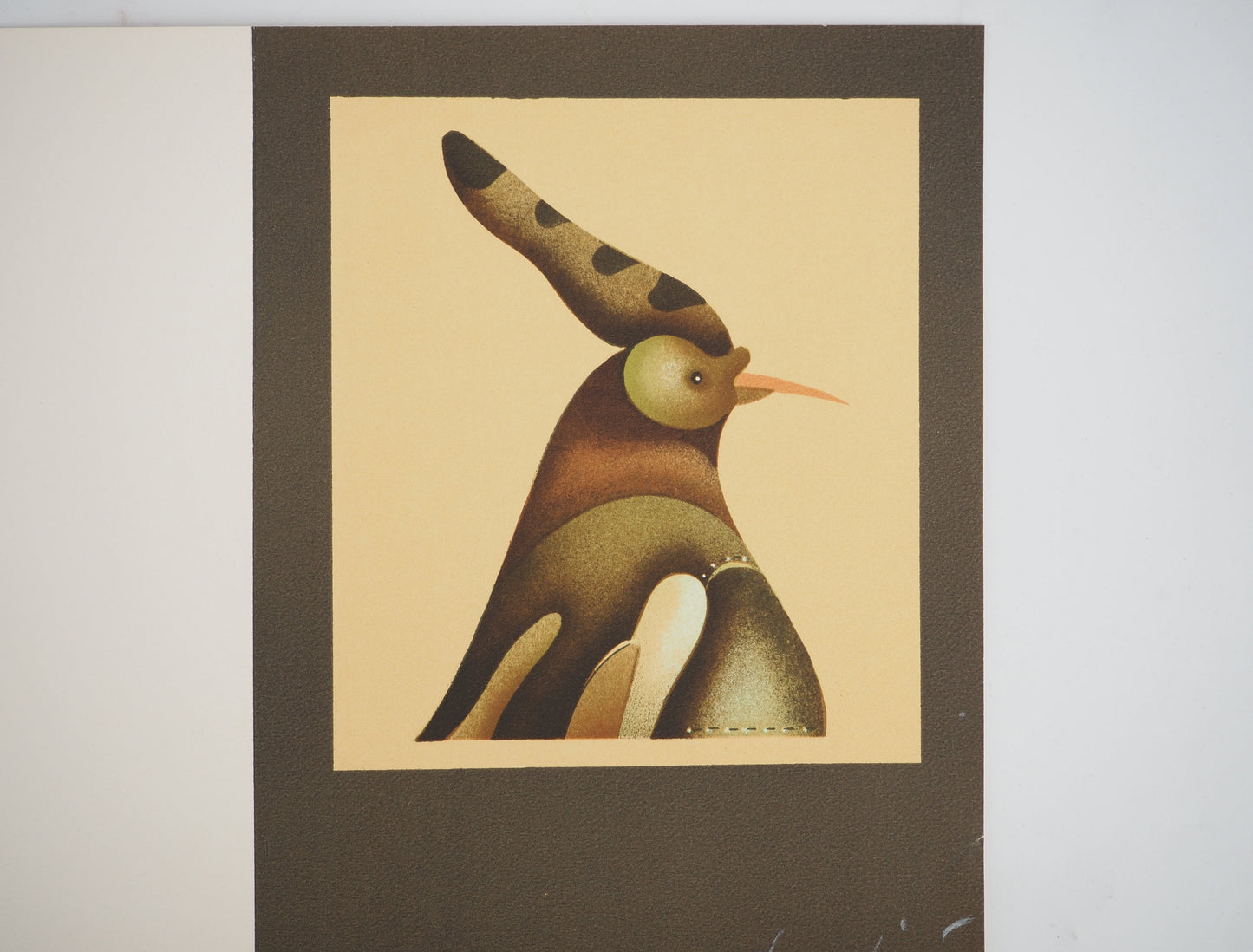 Jean Paul DONADINI : L’oiseau exotique - Lithographie Originale Signée
