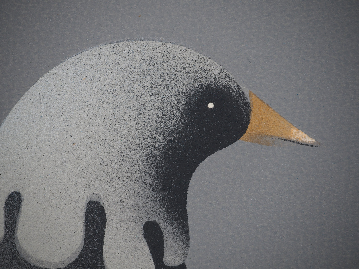 Jean Paul DONADINI : Le pigeon voyageur - Lithographie Originale Signée