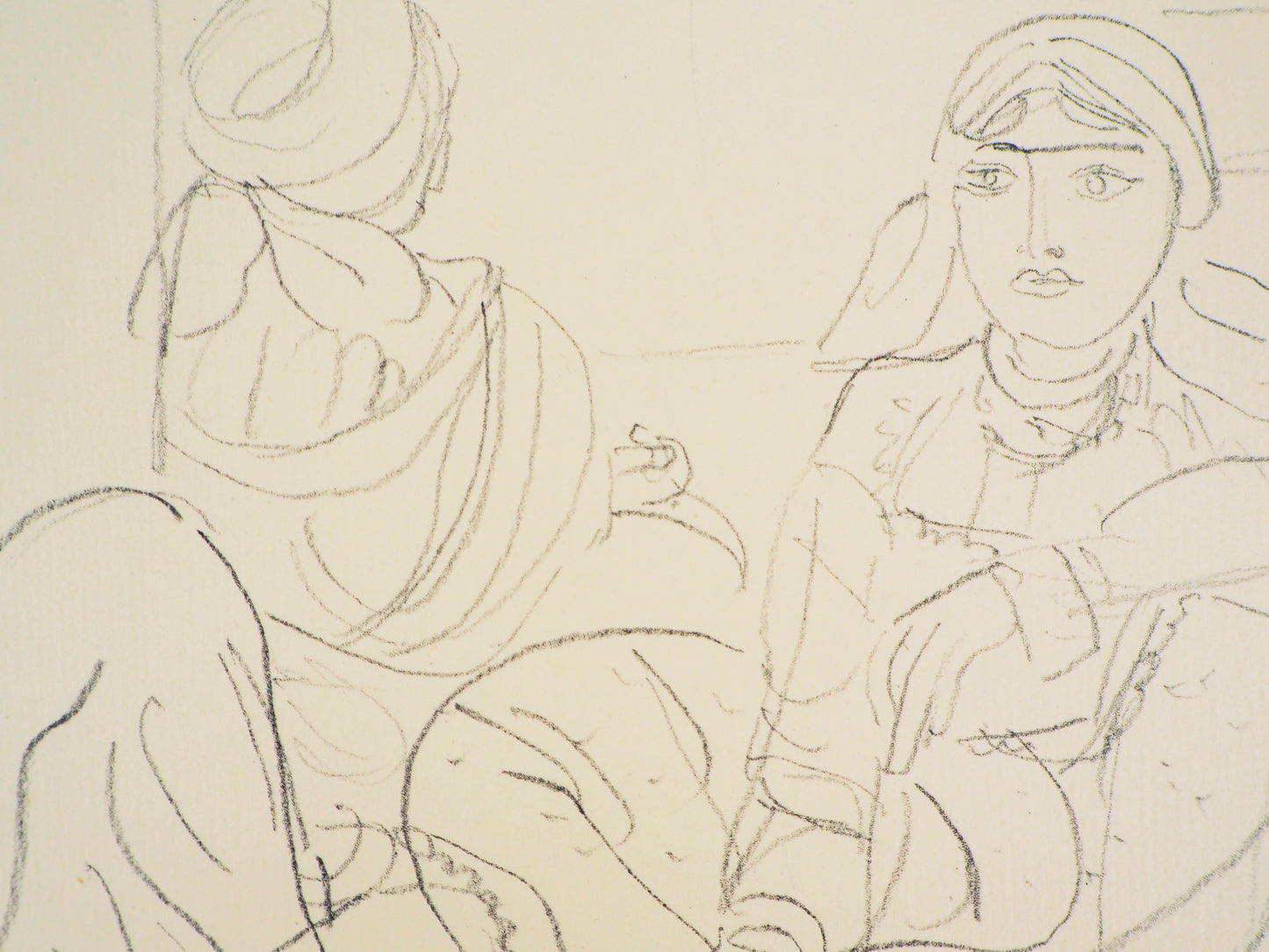Maurice BARRAUD : L'intimité des femme d'Orient - Lithographie originale signée