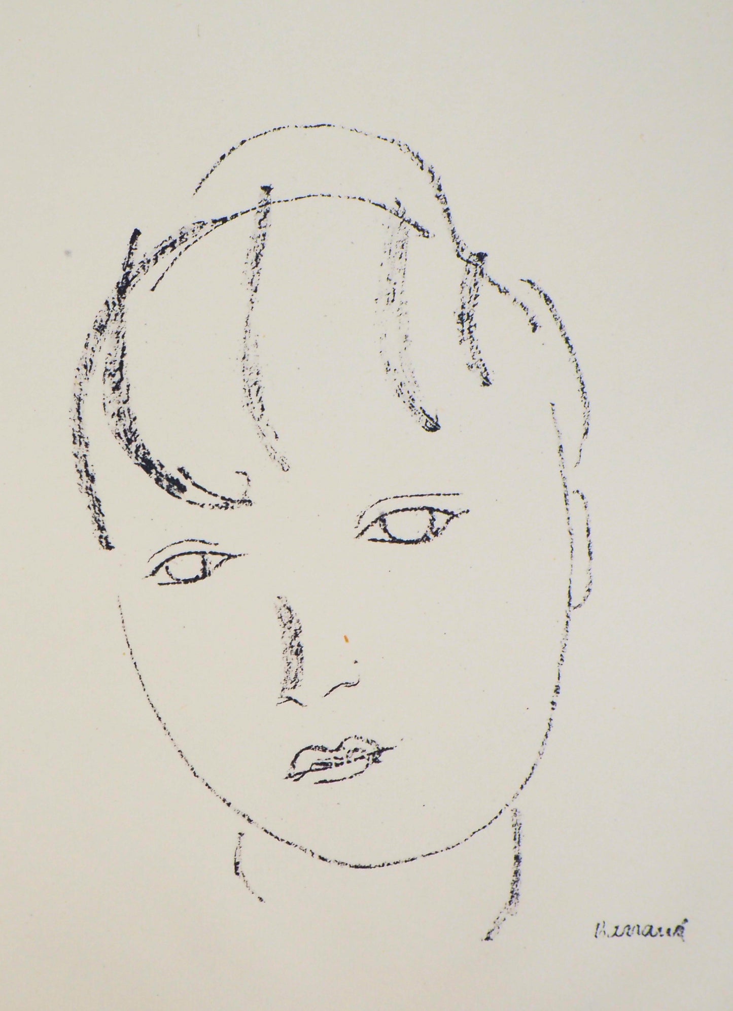 Maurice BARRAUD : Le plaisir de rompre - Lithographie originale signée
