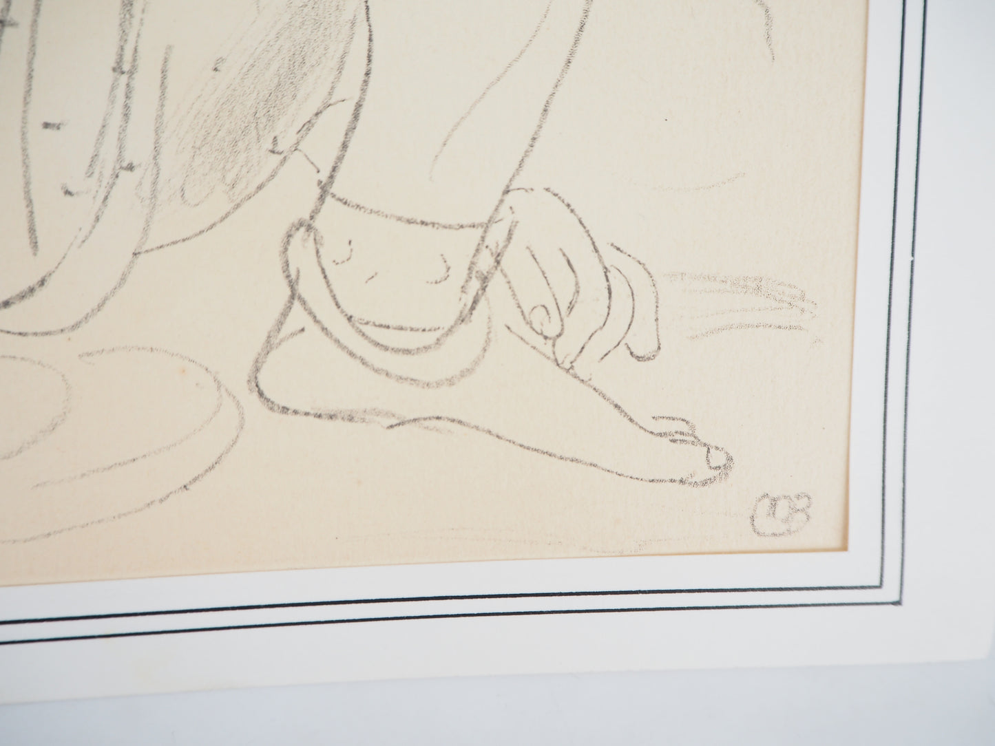 Maurice BARRAUD : Femme orientale - Lithographie originale signée