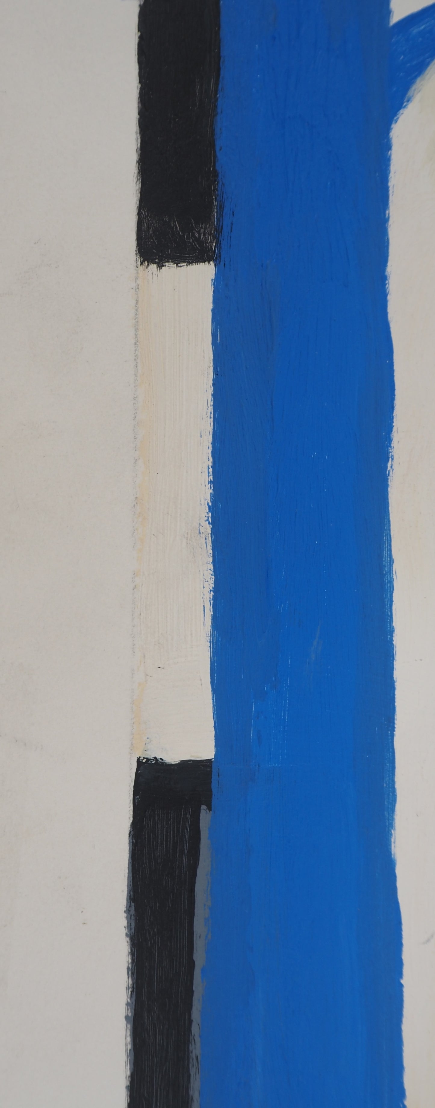 Gabriel GODARD : Forêt Bleue - Gouache sur papier