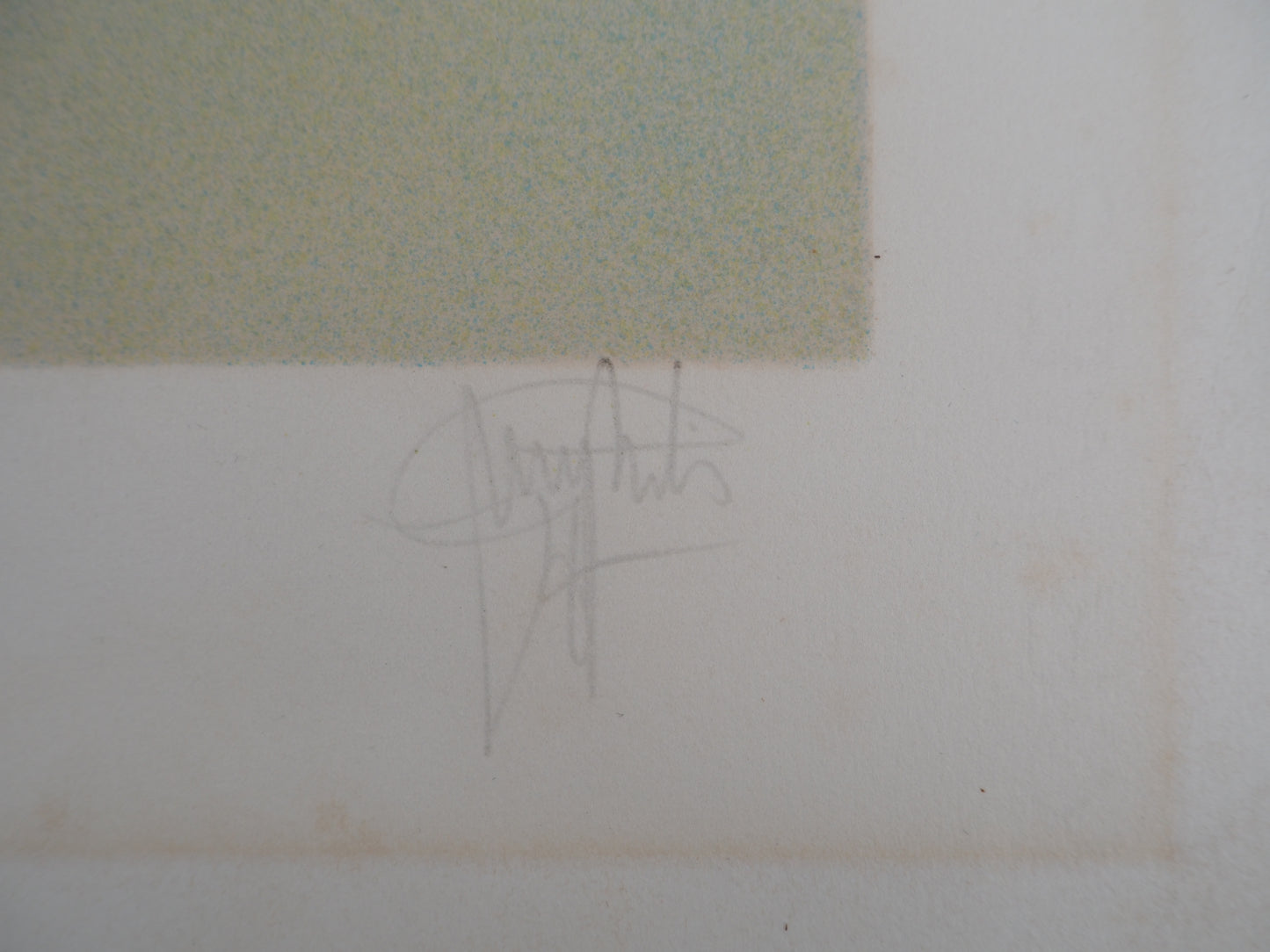 Guy RIBES : Nu aux fleurs - Lithographie originale signée
