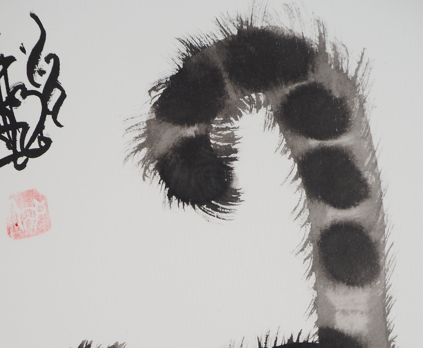 Laszlo TIBAY : Le chat coquin - Dessin original signé