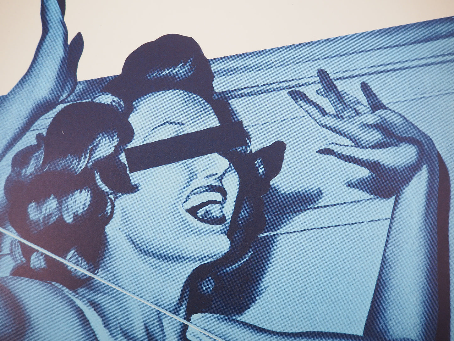 Jacques MONORY : Exposition 1976 - Affiche originale