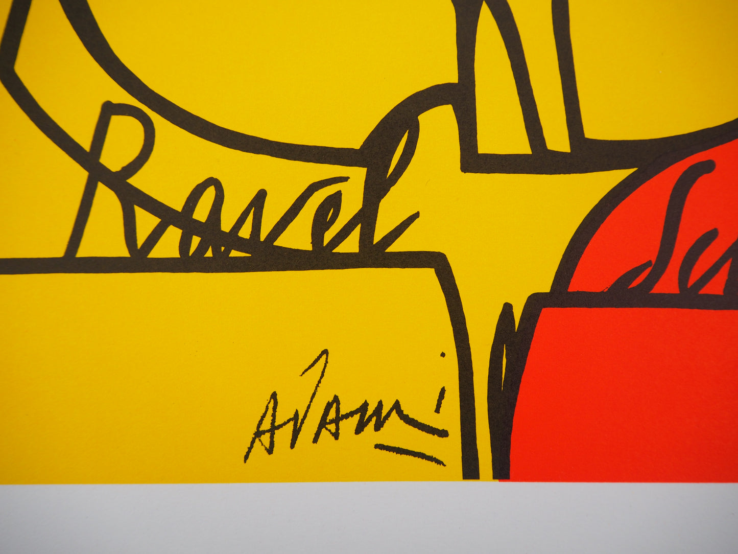 Valerio ADAMI : Moments Musicaux à la Fondation Maeght - Lithographie originale signée