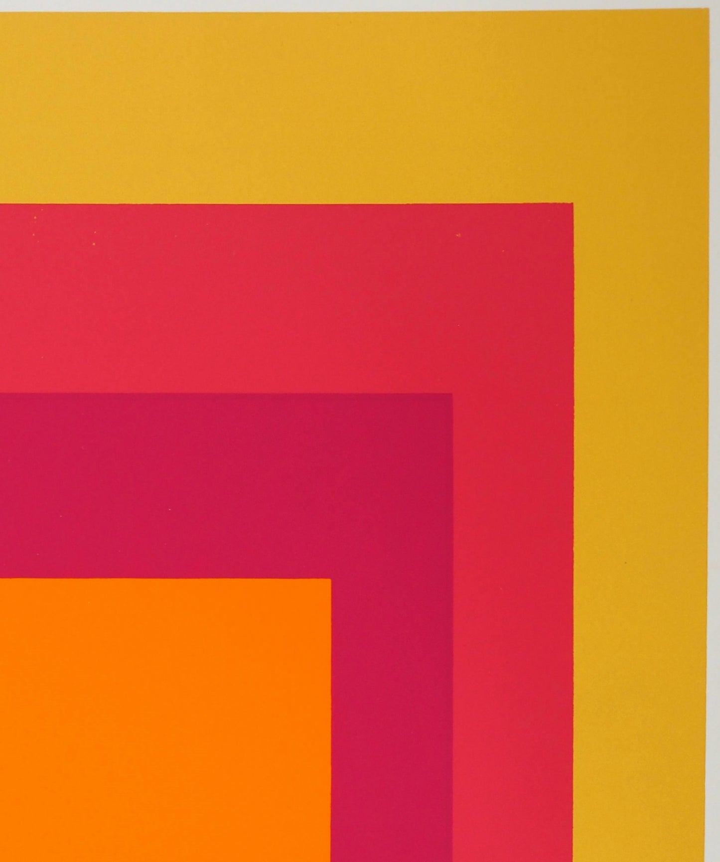 Josef ALBERS : Homage to the square, La Tehuana - Sérigraphie en couleurs