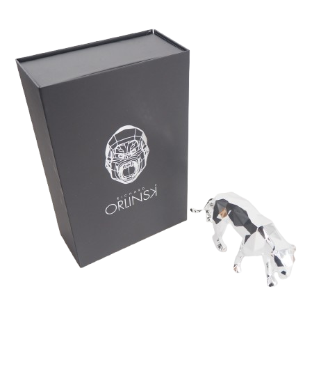 Richard ORLINSKI : Panther Spirit (Silver edition) - Sculpture originale