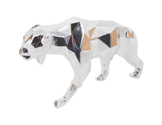 Richard ORLINSKI : Panther Spirit (Silver edition) - Sculpture originale