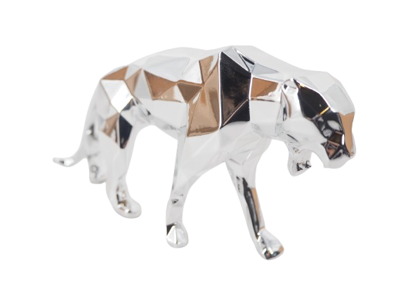 Richard ORLINSKI : Panther Spirit (Silver edition) - Sculpture originale