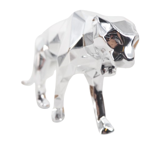 Richard ORLINSKI : Panther Spirit (Silver edition) - Sculpture originale