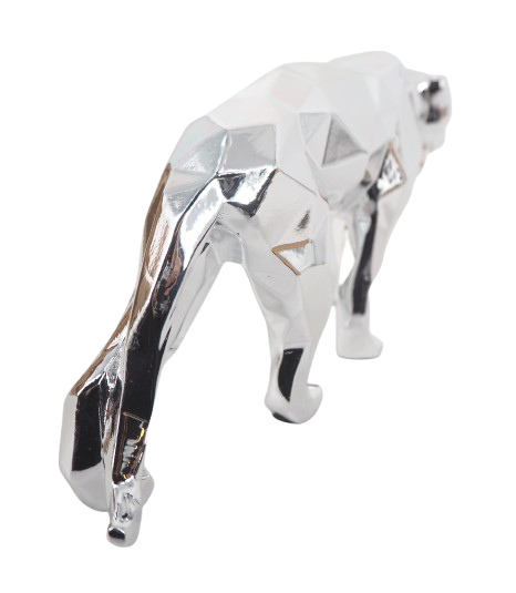 Richard ORLINSKI : Panther Spirit (Silver edition) - Sculpture originale