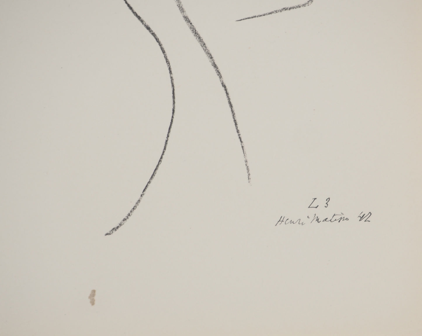 Henri MATISSE : Complicité - Lithographie signée