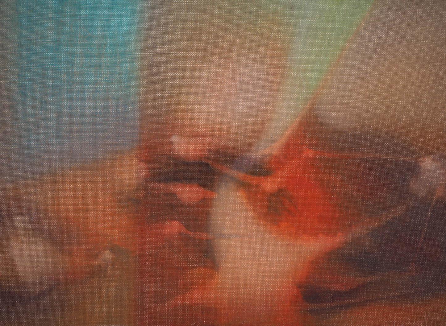 Mauro MEJIAZ : Aspects de l'inconnu - Huile sur toile
