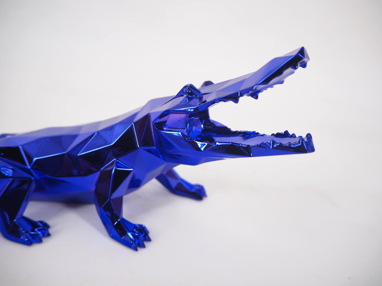 Richard ORLINSKI : Croco Spirit (Purple Edition) - Sculpture originale