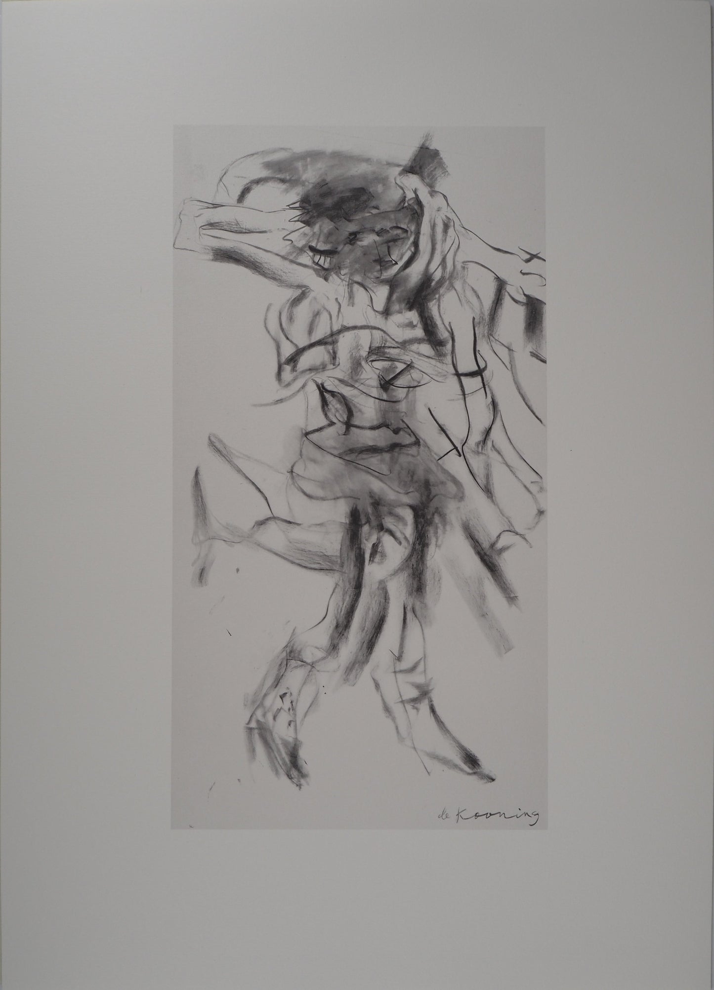 Willem DE KOONING : Femme dansante - Lithographie signée