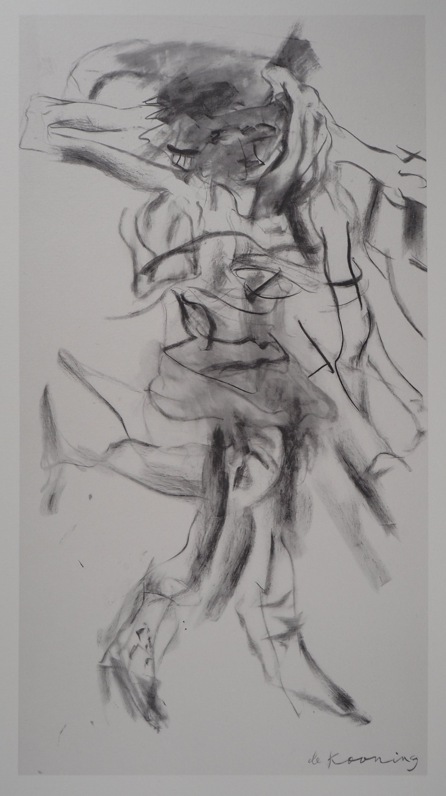 Willem DE KOONING : Femme dansante - Lithographie signée