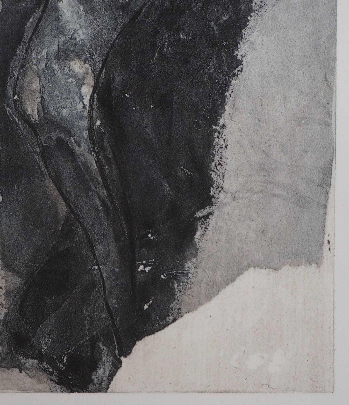 Auguste RODIN : Ombre - Gravure