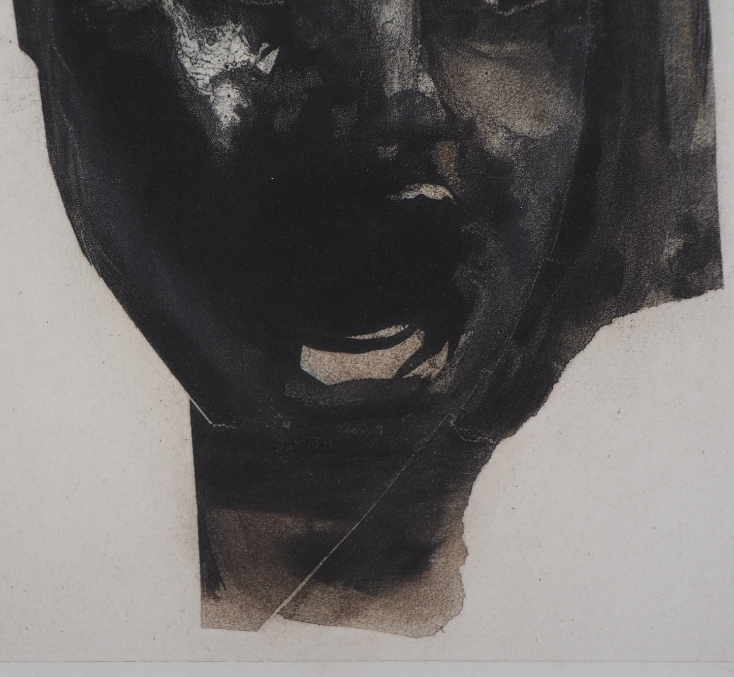 Auguste RODIN : Déesse de la vengeance Elnius - Gravure