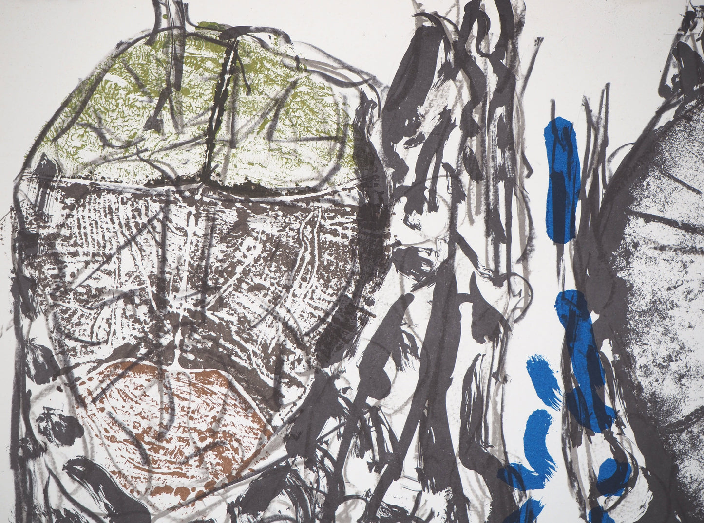 Jean Paul RIOPELLE : Exposition 1974 - Lithographie originale