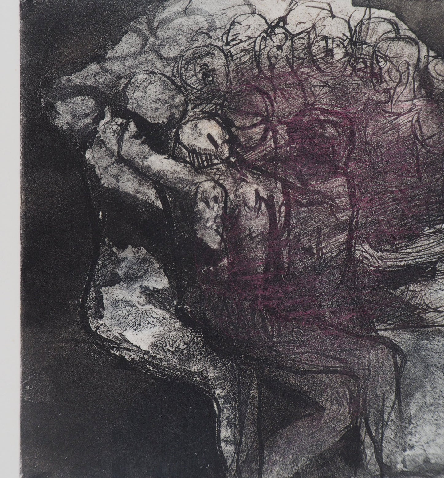 Auguste RODIN : La création - Gravure