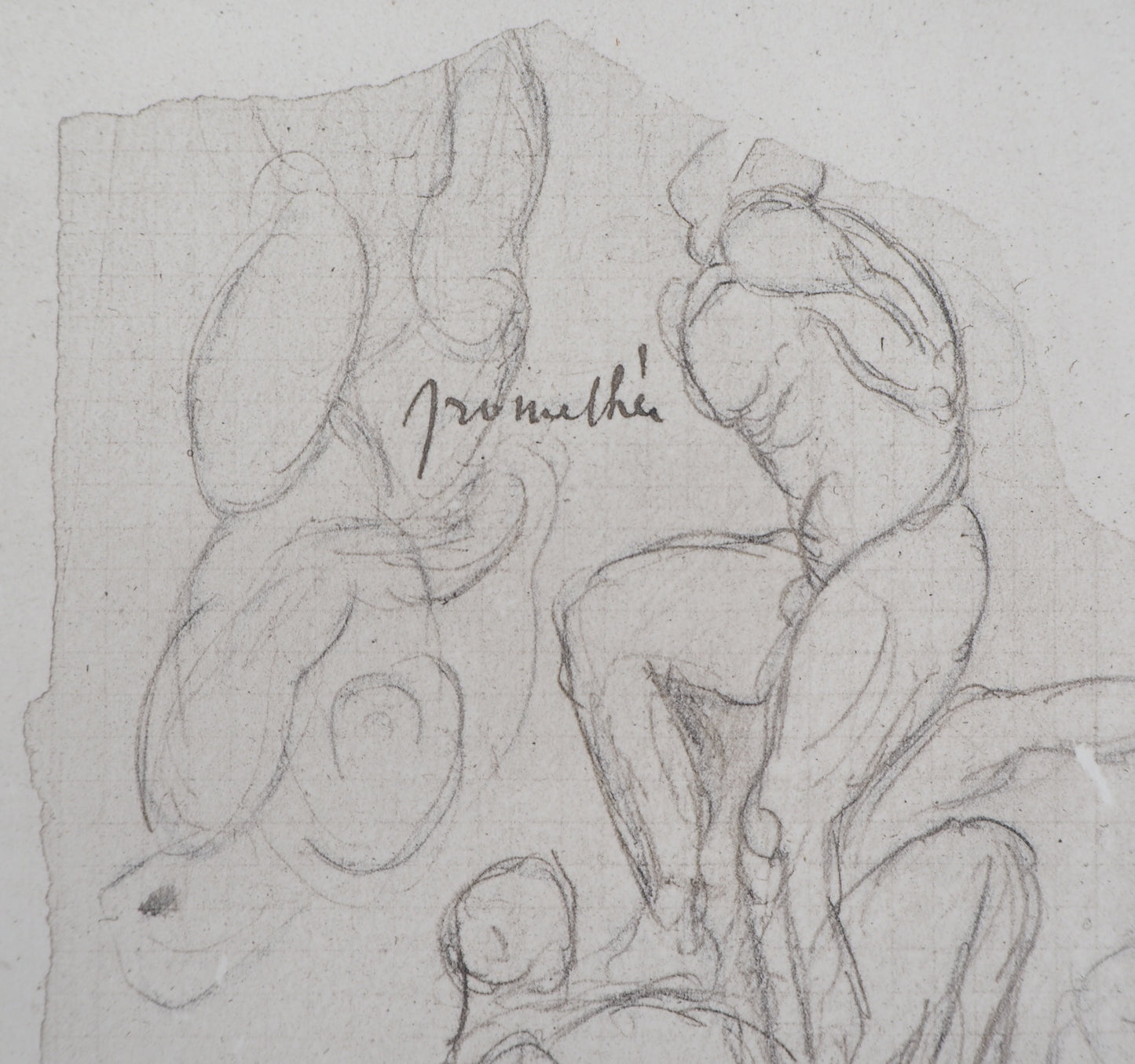 Auguste RODIN : Prométhée - Gravure