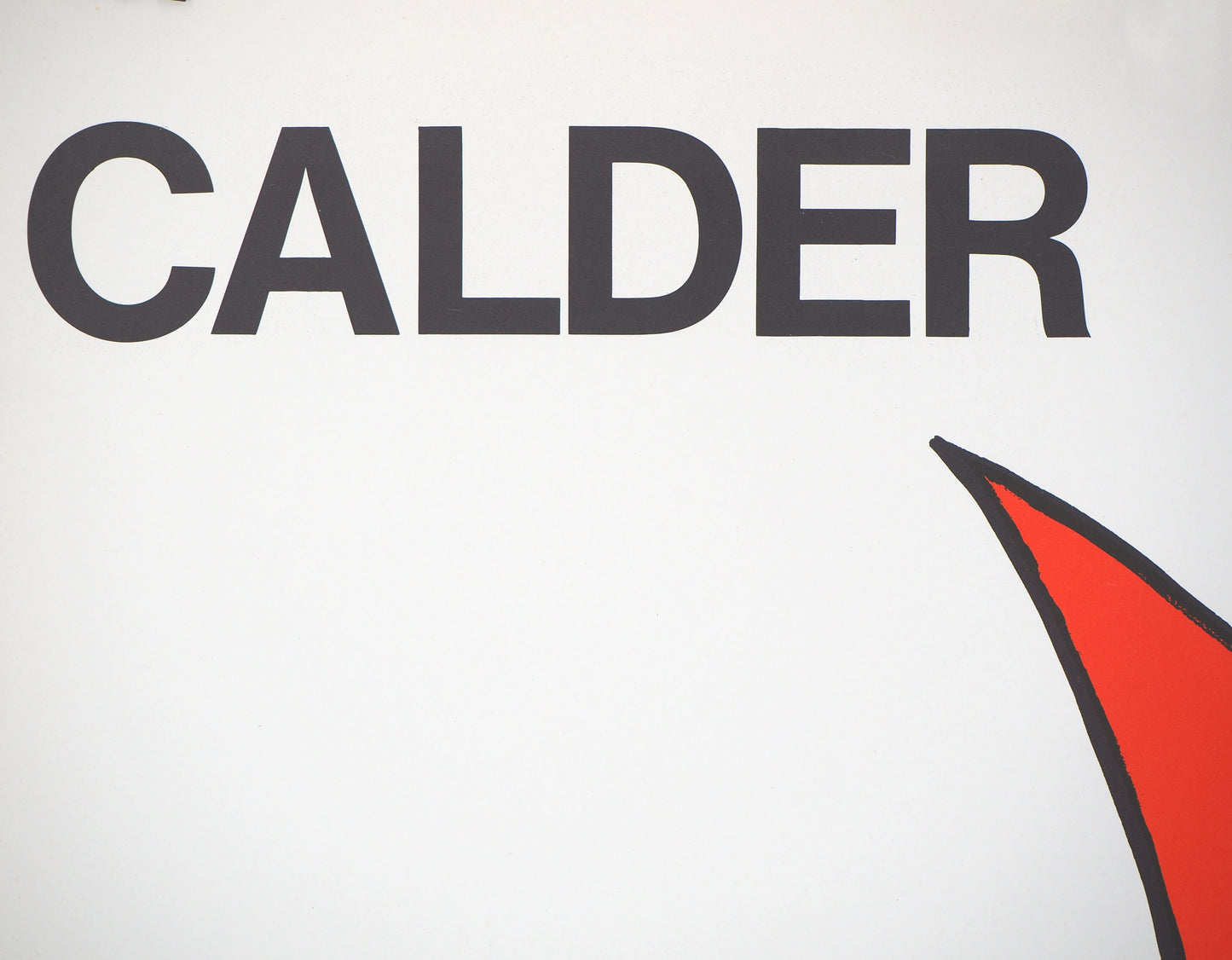 Alexander CALDER : Exposition Maeght 1974 - Lithographie originale signée