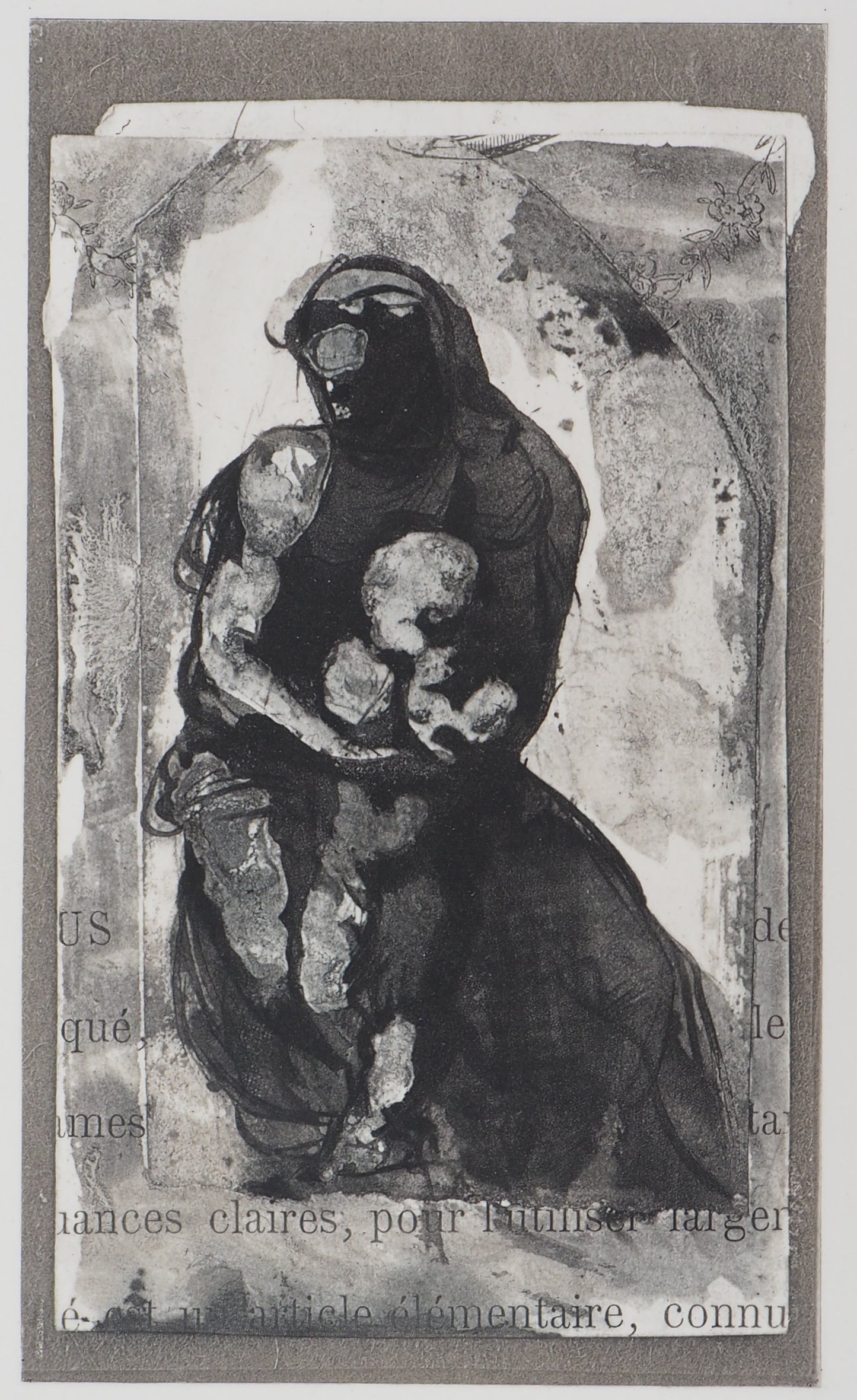 Auguste RODIN : Dante - Gravure
