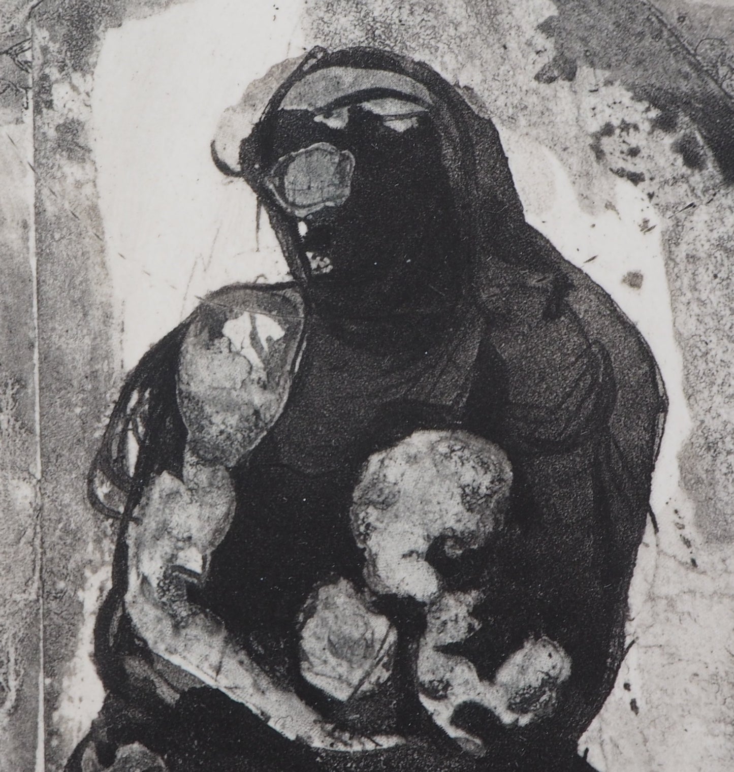 Auguste RODIN : Dante - Gravure