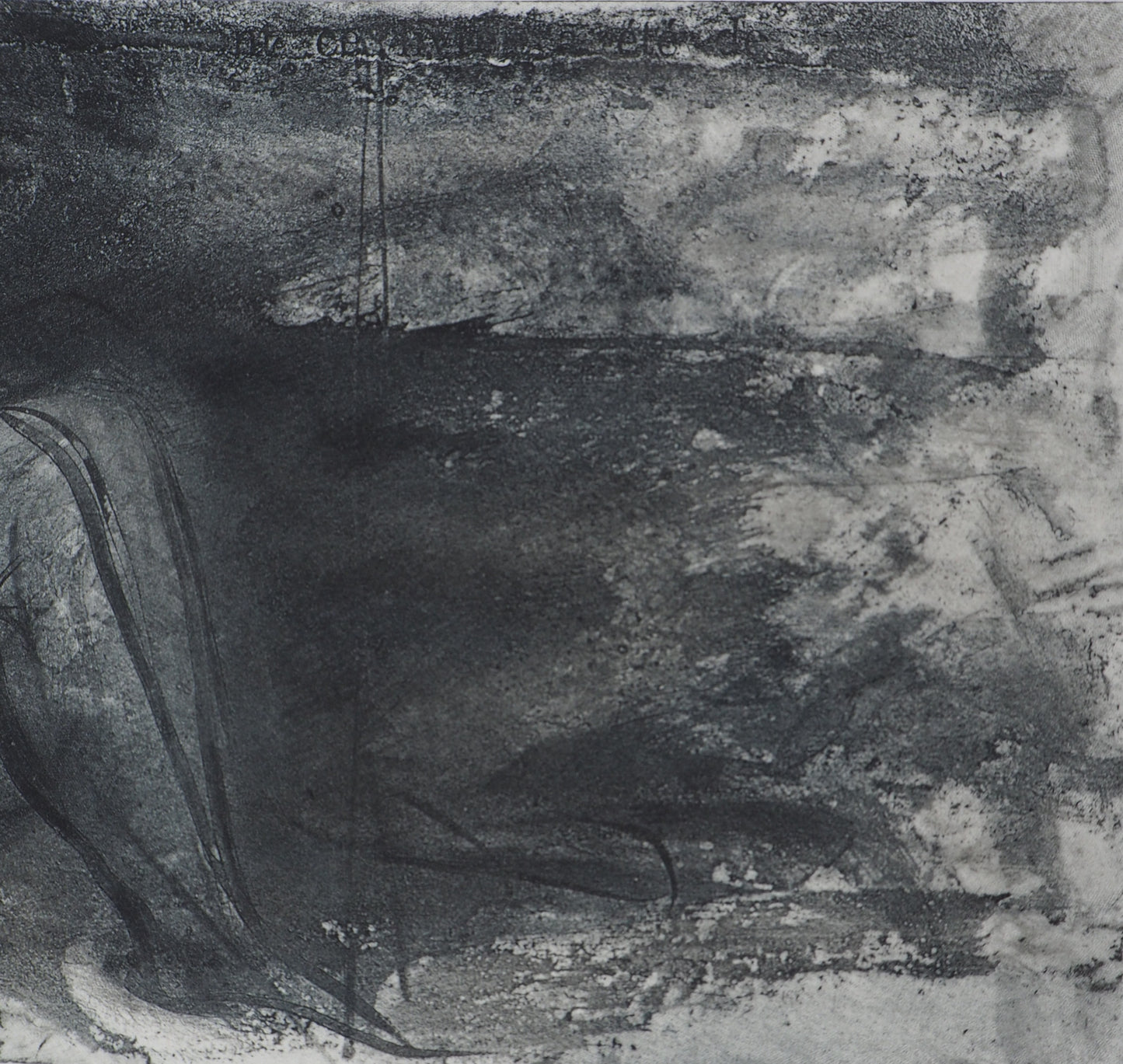 Auguste RODIN : Femme et enfant allongés - Gravure