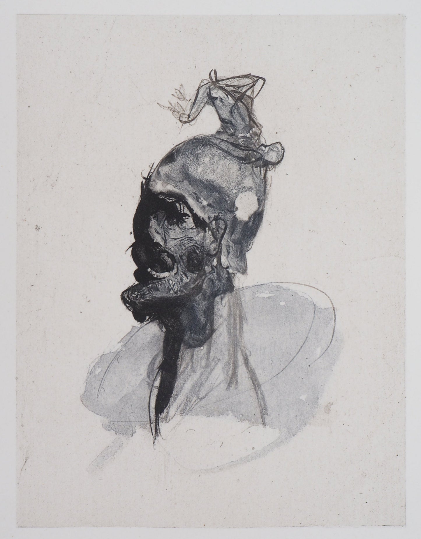 Auguste RODIN : La guerre - Gravure