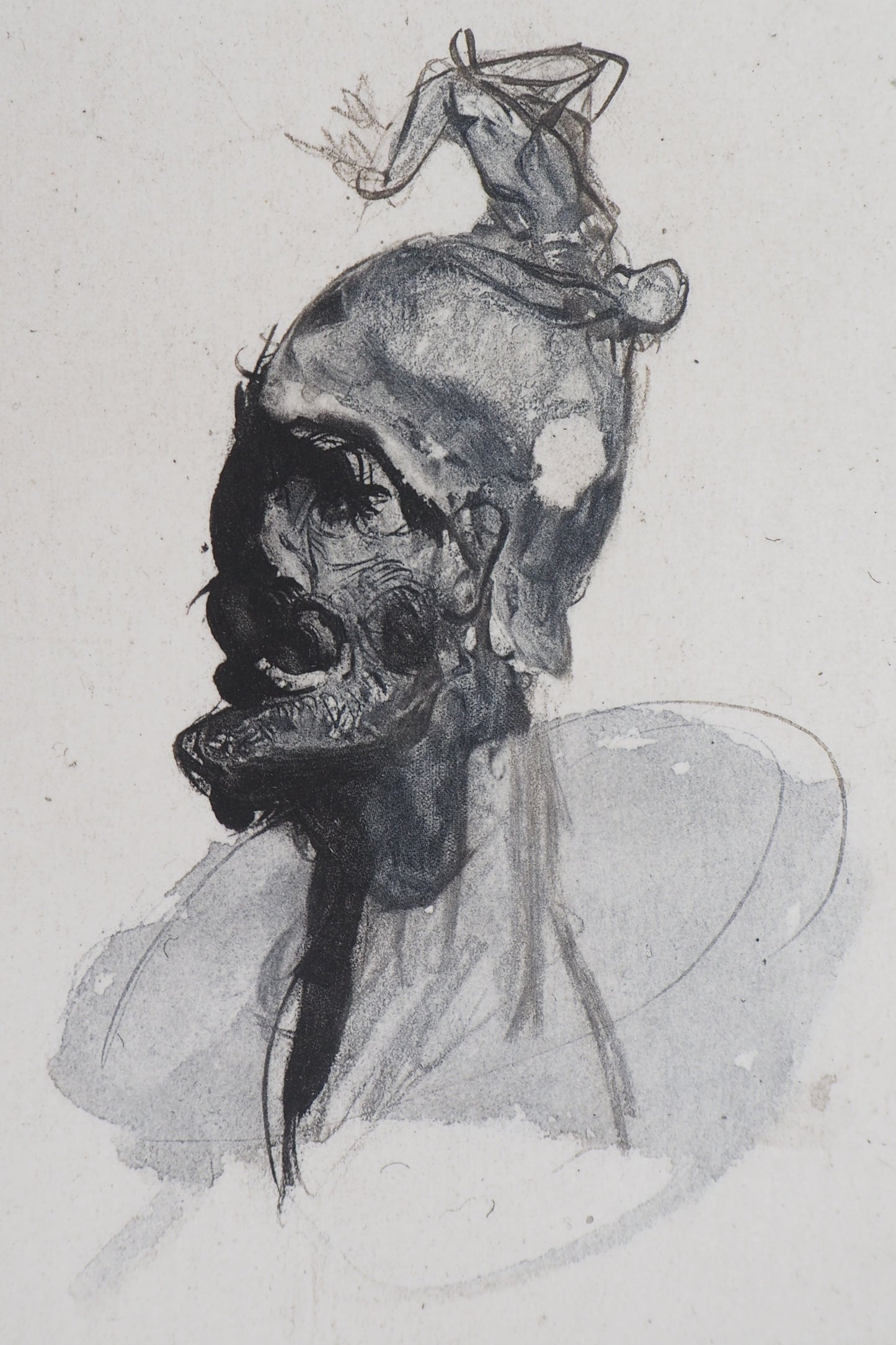 Auguste RODIN : La guerre - Gravure