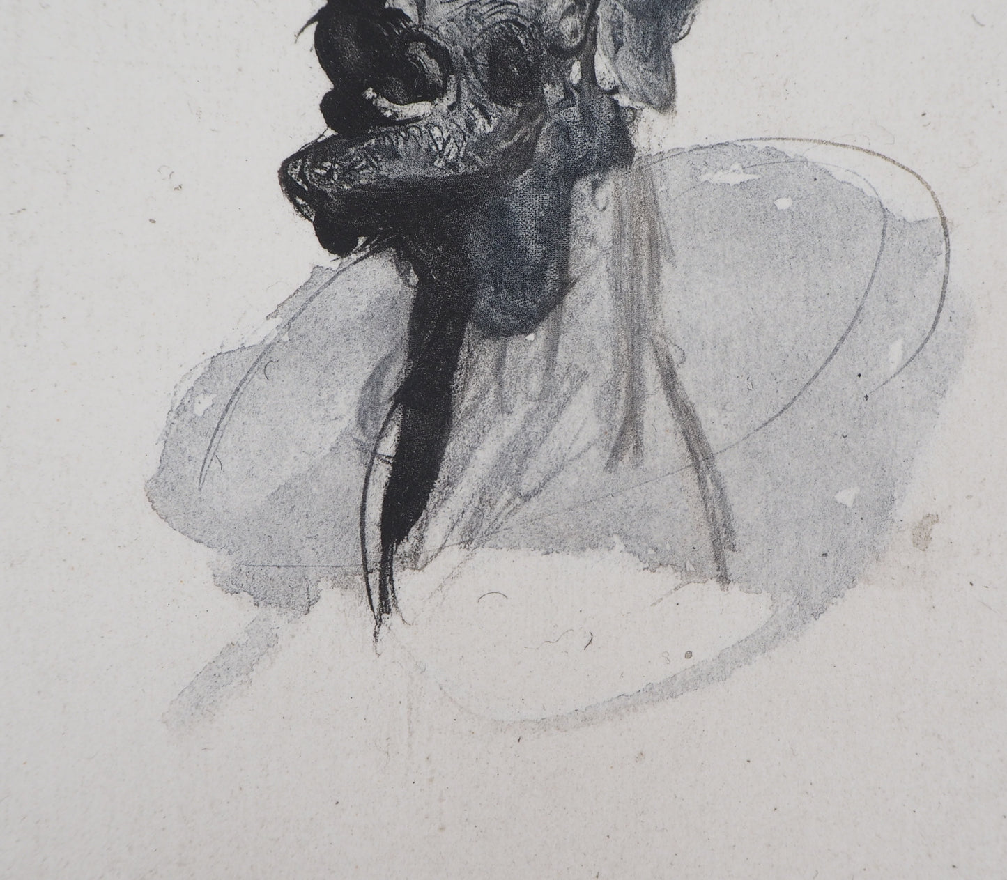 Auguste RODIN : La guerre - Gravure